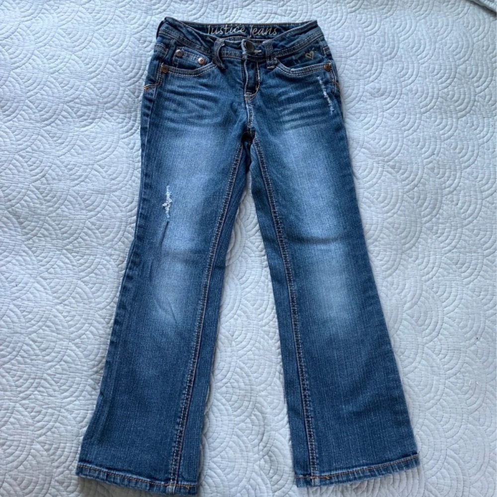 Justice Jeans Girls 7 Reg